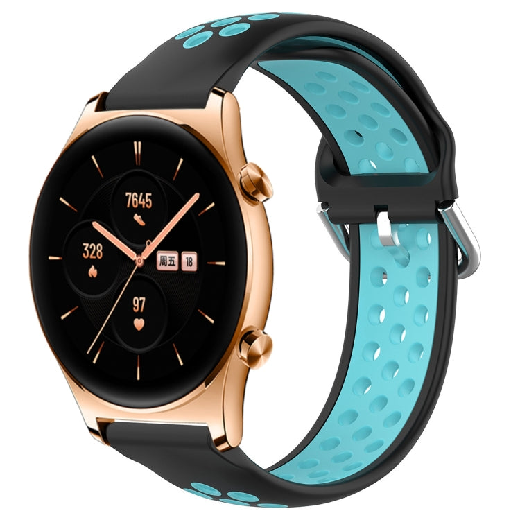 22mm Perforated Breathable Sports Silicone Watch Band, For Huawei Watch 3 Pro, For Huawei GT2 Pro, For Honor Watch GS 3