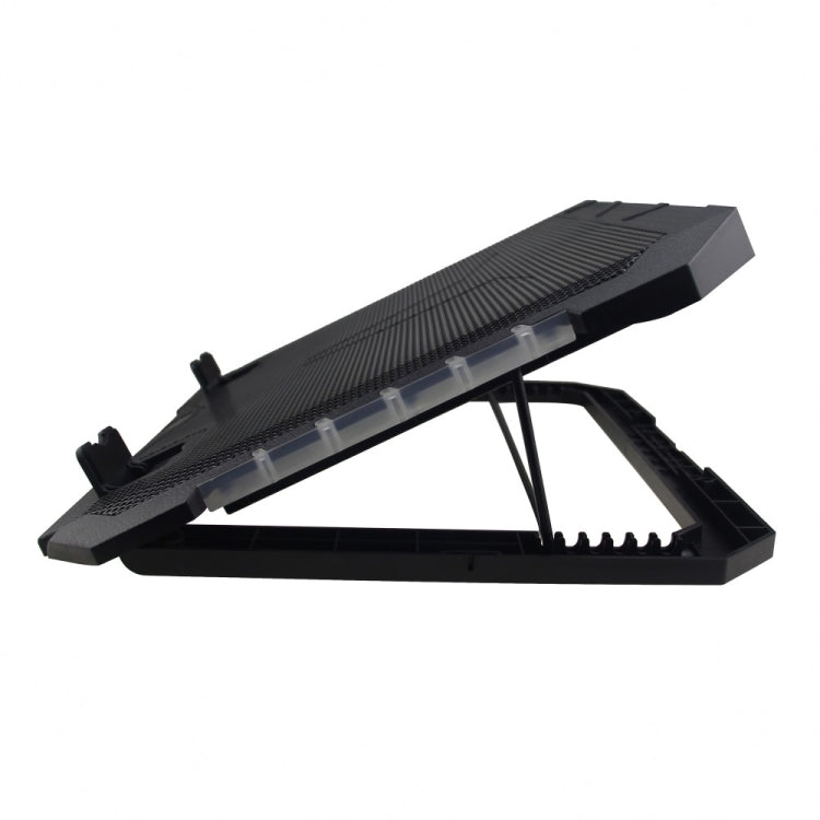 S900 Dual-USB-Anschlüsse Höhenverstellbarer RGB Laptop-Kühlpad-Ständer, S900