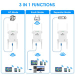U8 300Mbps Wireless WiFi Repeater Extender Router Wi-Fi Signalverstärker WiFi Booster, US-Stecker, EU-Stecker