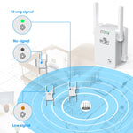 U8 300Mbps Wireless WiFi Repeater Extender Router Wi-Fi Signalverstärker WiFi Booster, US-Stecker, EU-Stecker
