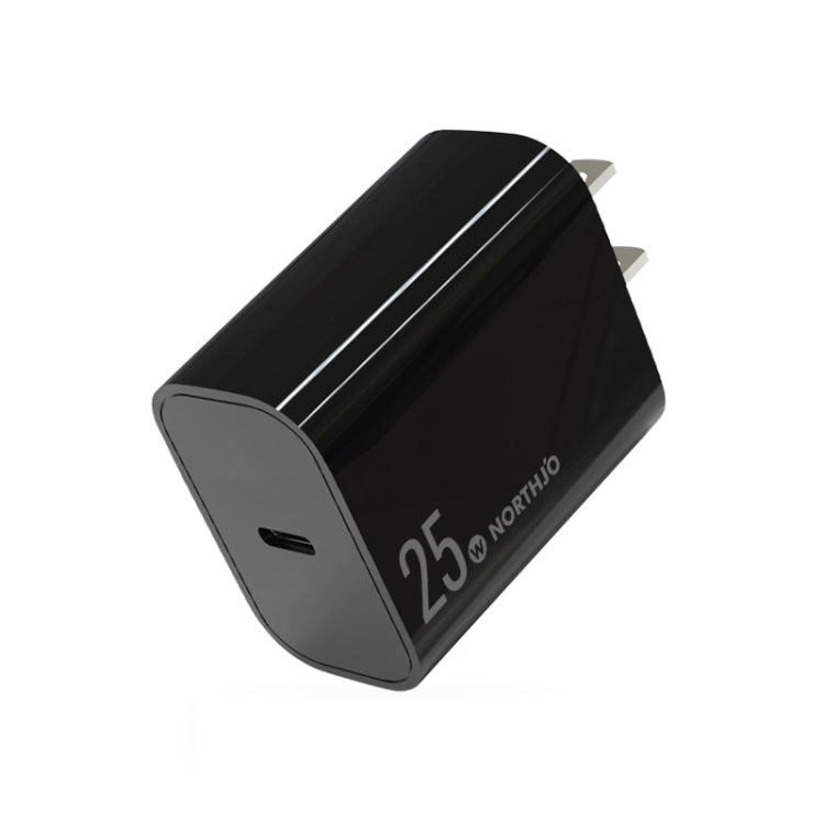 NORTHJO NOPD2501 PD 25W USB-C / Type-C Ein-Port-Schnellladegerät, US-Stecker, EU-Stecker, UK-Stecker, AU-Stecker