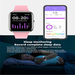 Y9 Pro Smartwatch mit 1,85 Zoll Farbbildschirm, unterstützt Herzfrequenz- und Blutdruckmessung
