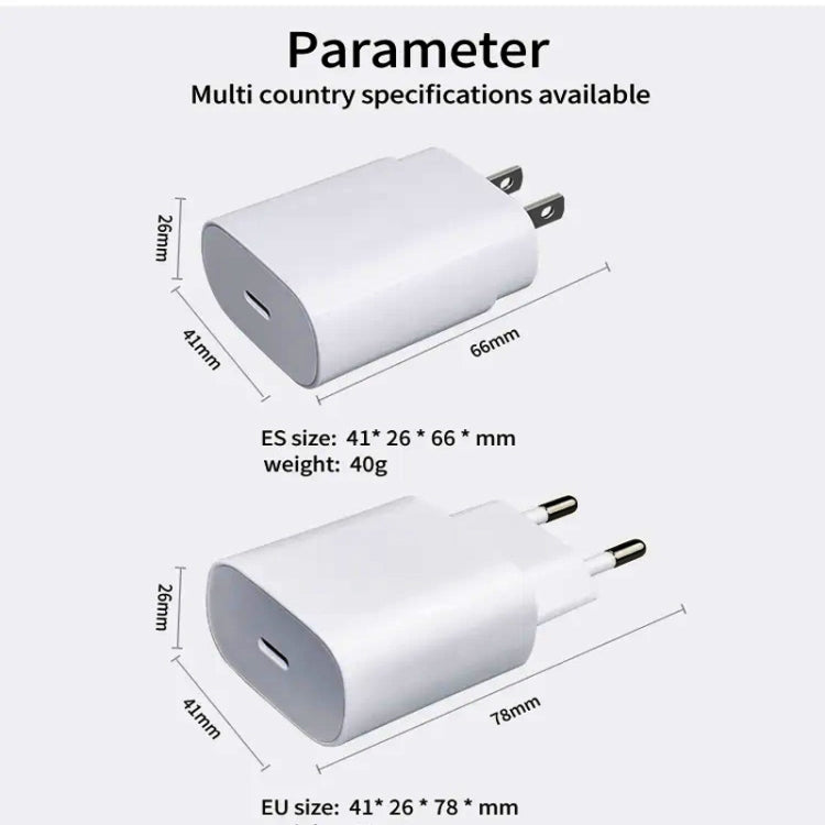 TA800 PD / PPS 25W Type-C Port Ladegerät für Samsung, US Stecker