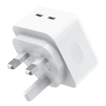 NORTHJO NOGAN3502 GaN PD PPS 35W Dual USB-C / Type-CWall Fast Charger, EU Plug, UK Plug
