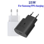 TA800 PD / PPS 25W Type-C Port Ladegerät für Samsung, EU-Stecker