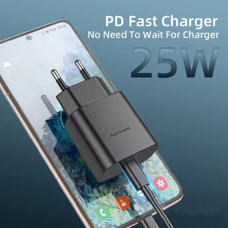 TA800 PD / PPS 25W Type-C Port Ladegerät für Samsung, EU-Stecker