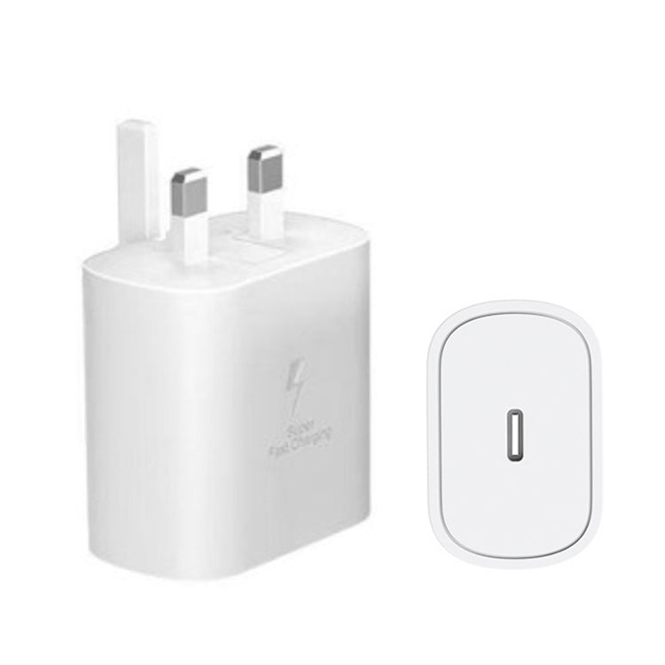 TA800 PD / PPS 25W Type-C Port Ladegerät für Samsung, UK Stecker, UK Stecker