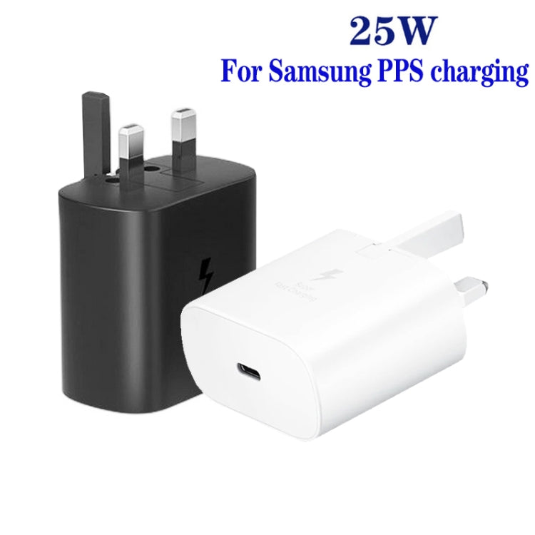 TA800 PD / PPS 25W Type-C Port Ladegerät für Samsung, UK Stecker, UK Stecker