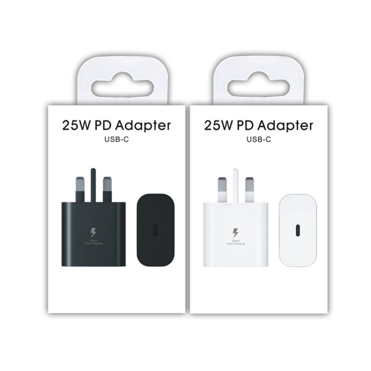 TA800 PD / PPS 25W Type-C Port Ladegerät für Samsung, UK Stecker, UK Stecker