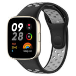 Sports Two-Color Silicone Watch Band, For Redmi Watch 3, For Redmi Watch 3 Lite
