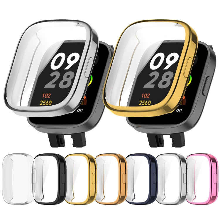 TPU Fully Enclosed Watch Protective Case, For Redmi Watch 3, Redmi Watch 3 Lite