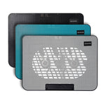 N99 USB Doppel-Lüfter Hohles geschnitztes Design Wärmeableitung Laptop-Kühlpad, N99