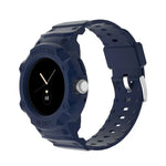 JUNSUNMAY Integriertes, verstellbares, elastisches TPU-Armband für Google Pixel Watch