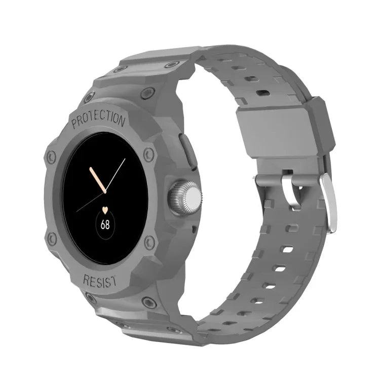 JUNSUNMAY Integriertes, verstellbares, elastisches TPU-Armband für Google Pixel Watch