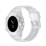 JUNSUNMAY Integriertes, verstellbares, elastisches TPU-Armband für Google Pixel Watch