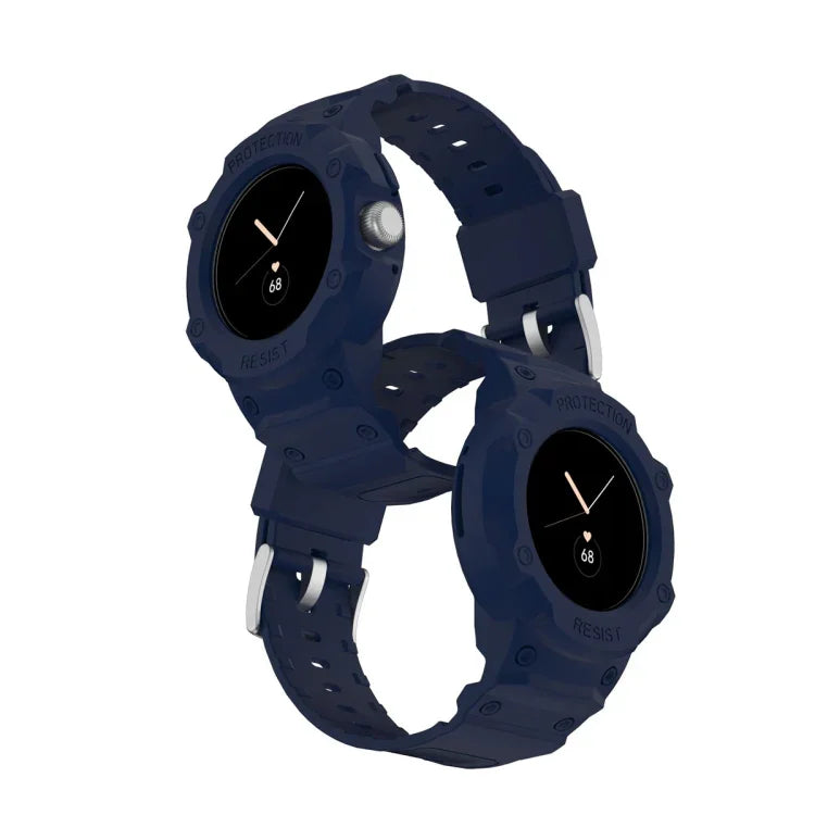 JUNSUNMAY Integriertes, verstellbares, elastisches TPU-Armband für Google Pixel Watch