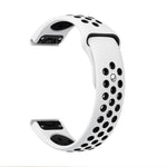 22mm Sports Breathable Silicone Watch Band, For Garmin Fenix 5 Plus, For Garmin Quatix 5, For Garmin Quatix 5 Sapphire, For Garmin Forerunner 955