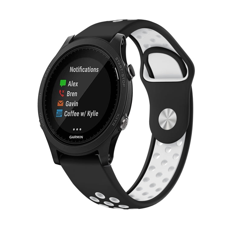 22mm Sports Breathable Silicone Watch Band, For Garmin Forerunner 945, For Garmin Forerunner 935, For Garmin Forerunner 965, For Garmin Instinct 2