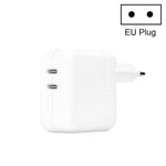 35W PD3.0 USB-C / Typ-C Dual-Port-Ladegerät für iPhone / iPad Serie, US-Stecker, EU-Stecker