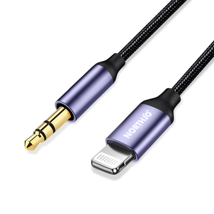 NORTHJO LTM03 8-Pin auf 3,5 mm Klinken-Audiokabel AUX, 0,5m, 1m, 1,5m
