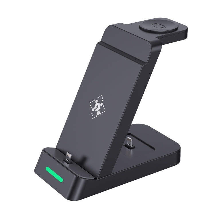 B20 18W 3-in-1 Wireless-Ladeständer Ladestation für iPhone Apple Watch Series, B20 für Apple