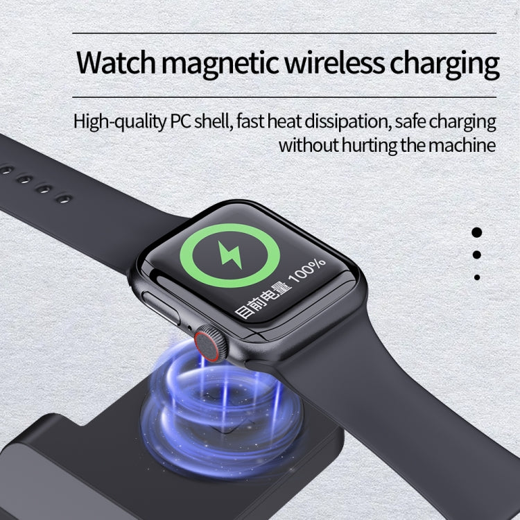 B20 18W 3-in-1 Wireless-Ladeständer Ladestation für iPhone Apple Watch Series, B20 für Apple