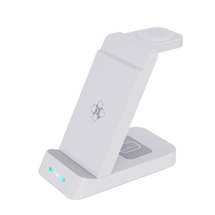 B20A 15W Qi kabelloses Ladegerät Ladestation kompatibel für iPhone iWatch Airpods, B20A für Apple