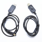 DC 5V zu DC 9V 12V USB-Spannungswandlerkabel mit 1A Step-up-Volt-Transformator Stromreglerkabel mit LED-Anzeige, DC 5V zu DC 9V 12V