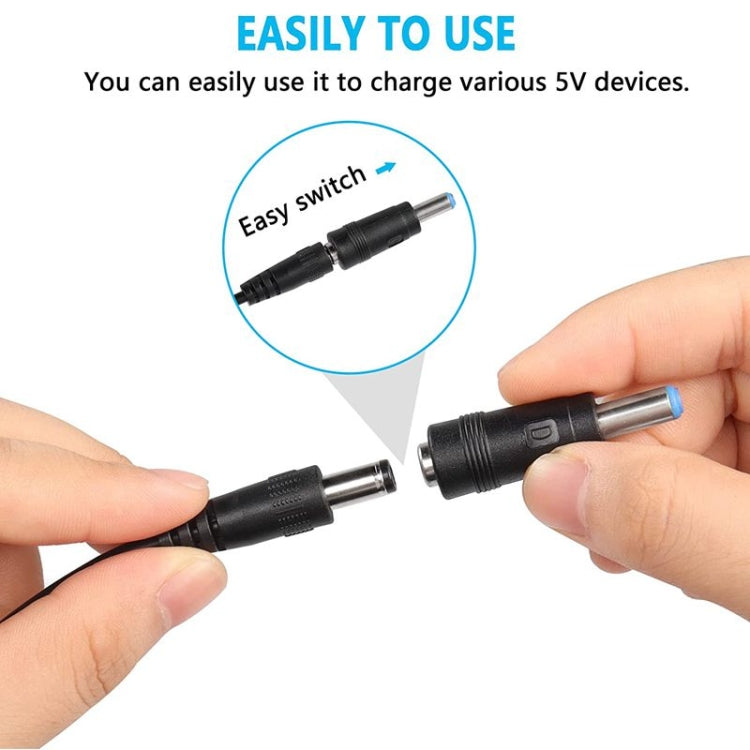 DC 5V zu DC 9V 12V USB-Spannungswandlerkabel mit 1A Step-up-Volt-Transformator Stromreglerkabel mit LED-Anzeige, DC 5V zu DC 9V 12V