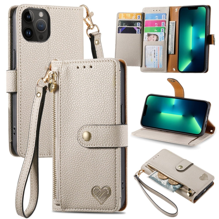 Liebes-Reißverschluss-Lanyard-Leder-Handyhülle, für iPhone 14 Pro Max, für iPhone 7 / 8 / SE 2022, für iPhone 13 Pro Max, für iPhone 13 Pro, für iPhone 13, für iPhone 13 mini, für iPhone 12 mini, für iPhone 12 / 12 Pro