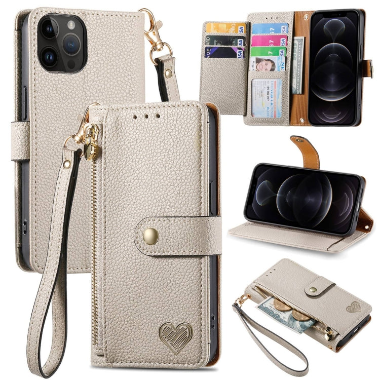 Liebes-Reißverschluss-Lanyard-Leder-Handyhülle, für iPhone 14 Pro Max, für iPhone 7 / 8 / SE 2022, für iPhone 13 Pro Max, für iPhone 13 Pro, für iPhone 13, für iPhone 13 mini, für iPhone 12 mini, für iPhone 12 / 12 Pro