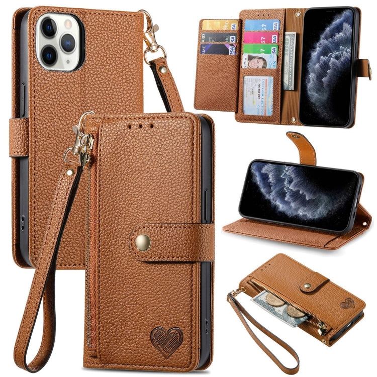 Liebes-Reißverschluss-Lanyard-Leder-Handyhülle, für iPhone 14 Pro Max, für iPhone 7 / 8 / SE 2022, für iPhone 13 Pro Max, für iPhone 13 Pro, für iPhone 13, für iPhone 13 mini, für iPhone 12 mini, für iPhone 12 / 12 Pro
