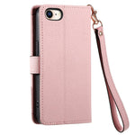 Liebes-Reißverschluss-Lanyard-Leder-Handyhülle, für iPhone 17e / 16e, für iPhone 17 Pro Max, für iPhone 17 Pro, für iPhone 17, für iPhone Air, für iPhone 16 Pro Max, für iPhone 16 Pro, für iPhone 16 Plus