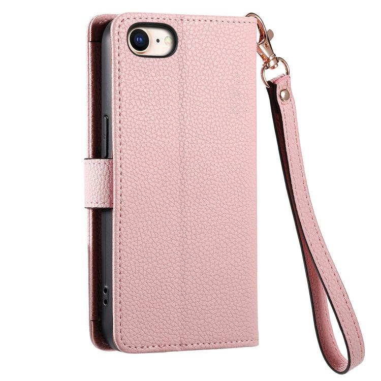 Liebes-Reißverschluss-Lanyard-Leder-Handyhülle, für iPhone 17e / 16e, für iPhone 17 Pro Max, für iPhone 17 Pro, für iPhone 17, für iPhone Air, für iPhone 16 Pro Max, für iPhone 16 Pro, für iPhone 16 Plus