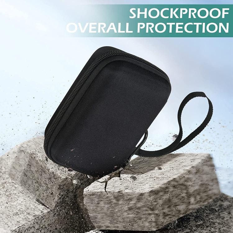 For JBL GO3 Speaker Outdoor Travel EVA Hard Shell Protective Bag Portable Storage Box, Hand Strap