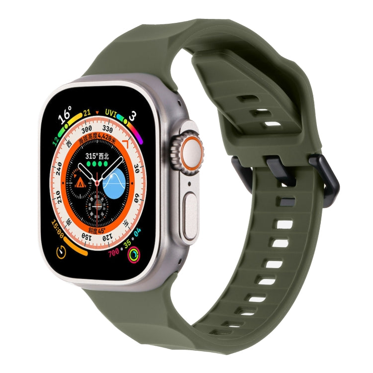 Geripptes Silikon-Sportarmband für Apple Watch 2 (42 mm)