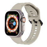 Geripptes Silikon-Sportarmband für Apple Watch 2 (42 mm)