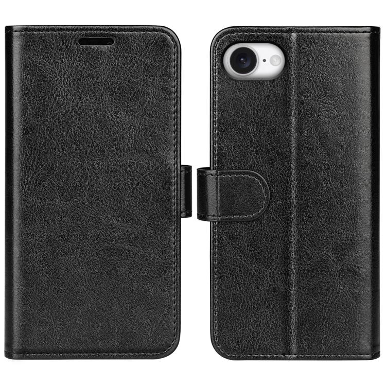 R64 Textur Horizontal Flip Leder Handyhülle, Für iPhone 17e / 16e, Für iPhone 17 Pro Max, Für iPhone 17 Pro, Für iPhone 17, Für iPhone Air, Für iPhone 16 Pro Max, Für iPhone 16 Pro, Für iPhone 16 Plus, Für iPhone 16, Für iPhone 15 Pro Max...