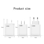 120W USB Super Fast Ladeadapter, EU-Stecker, US-Stecker, UK-Stecker