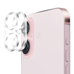 2 Stück ENKAY Hat-Prince 9H Gehärtetes Glasfolie für die Rückkamera, für iPhone 17e / 16e, für iPhone 17 Pro Max, für iPhone 17 Pro, für iPhone 17, für iPhone Air, für iPhone 16 Pro / 16 Pro Max, für iPhone 16 / 16 Plus, für iPhone 15 Pro / 15 Pro Max