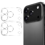 2 Stück ENKAY Hat-Prince 9H Gehärtetes Glasfolie für die Rückkamera, für iPhone 17e / 16e, für iPhone 17 Pro Max, für iPhone 17 Pro, für iPhone 17, für iPhone Air, für iPhone 16 Pro / 16 Pro Max, für iPhone 16 / 16 Plus, für iPhone 15 Pro / 15 Pro Max