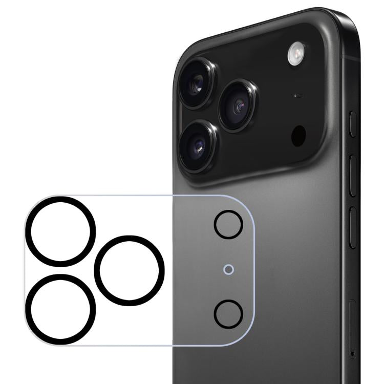 ENKAY Hat-Prince 9H Rückkamera-Objektiv Panzerglasfolie, für iPhone 17 Pro Max, für iPhone 17 Pro, für iPhone 17, für iPhone Air, für iPhone 16 Pro / 16 Pro Max, für iPhone 16 / 16 Plus, für iPhone 15 Pro / 15 Pro Max, für iPhone 15 / 15 Plus
