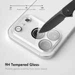 2 Stück ENKAY Hat-Prince 9H Rückkamera-Linsen gehärtete Glasfolie, Für iPhone 17 Pro Max, Für iPhone 17 Pro, Für iPhone 17, Für iPhone Air, Für iPhone 16 Pro / 16 Pro Max, Für iPhone 16 / 16 Plus, Für iPhone 15 Pro / 15 Pro Max, Für iPhone 15 / 15 Plus