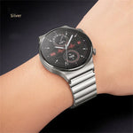 Einteiliges Uhrenarmband aus Titanlegierung, passend für Samsung Galaxy Watch 3 (45 mm), Samsung Gear S3 Classic, Samsung Gear S3 Frontier, Samsung Galaxy Watch (46 mm) und Samsung Galaxy Watch (42 mm).