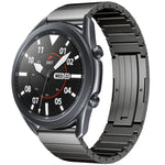 Einteiliges Uhrenarmband aus Titanlegierung, passend für Samsung Galaxy Watch 3 (45 mm), Samsung Gear S3 Classic, Samsung Gear S3 Frontier, Samsung Galaxy Watch (46 mm) und Samsung Galaxy Watch (42 mm).