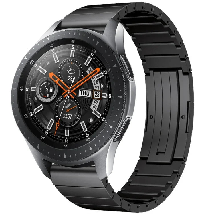Einteiliges Uhrenarmband aus Titanlegierung, passend für Samsung Galaxy Watch 3 (45 mm), Samsung Gear S3 Classic, Samsung Gear S3 Frontier, Samsung Galaxy Watch (46 mm) und Samsung Galaxy Watch (42 mm).