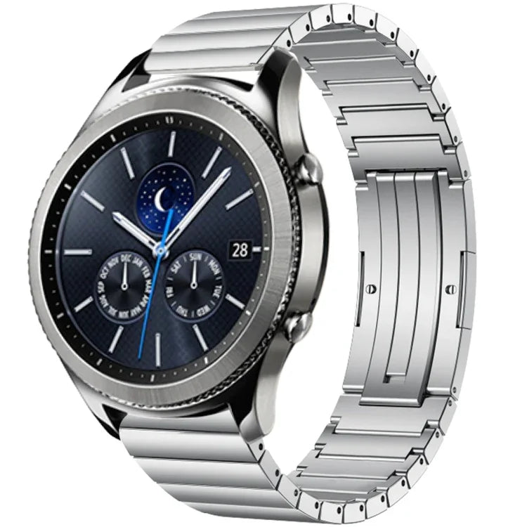 Einteiliges Uhrenarmband aus Titanlegierung, passend für Samsung Galaxy Watch 3 (45 mm), Samsung Gear S3 Classic, Samsung Gear S3 Frontier, Samsung Galaxy Watch (46 mm) und Samsung Galaxy Watch (42 mm).