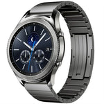Einteiliges Uhrenarmband aus Titanlegierung, passend für Samsung Galaxy Watch 3 (45 mm), Samsung Gear S3 Classic, Samsung Gear S3 Frontier, Samsung Galaxy Watch (46 mm) und Samsung Galaxy Watch (42 mm).