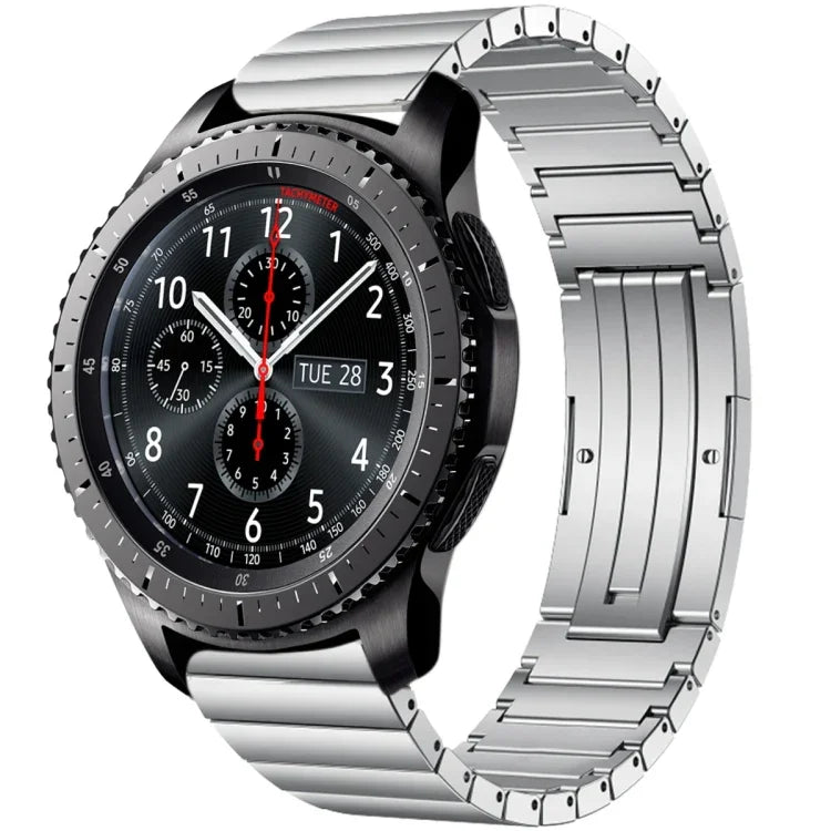Einteiliges Uhrenarmband aus Titanlegierung, passend für Samsung Galaxy Watch 3 (45 mm), Samsung Gear S3 Classic, Samsung Gear S3 Frontier, Samsung Galaxy Watch (46 mm) und Samsung Galaxy Watch (42 mm).