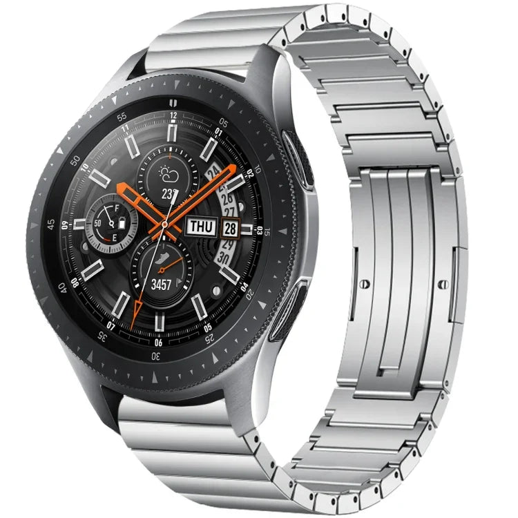Einteiliges Uhrenarmband aus Titanlegierung, passend für Samsung Galaxy Watch 3 (45 mm), Samsung Gear S3 Classic, Samsung Gear S3 Frontier, Samsung Galaxy Watch (46 mm) und Samsung Galaxy Watch (42 mm).